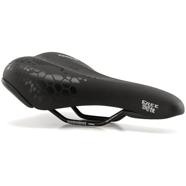 Selle Royal classic freeway slow fit foam soft touch mokka Zadel Zwart - Afbeelding 2