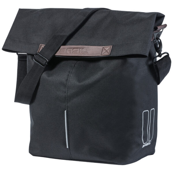 Basil Fietstas City Shopper 14-16 liter cm Black