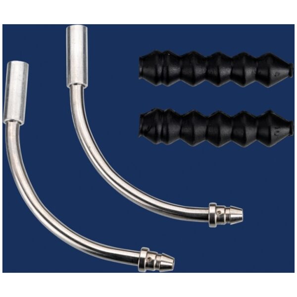 BBB BCB-91 Kabelgeleiders VeePipe 2 Stuks Zilver