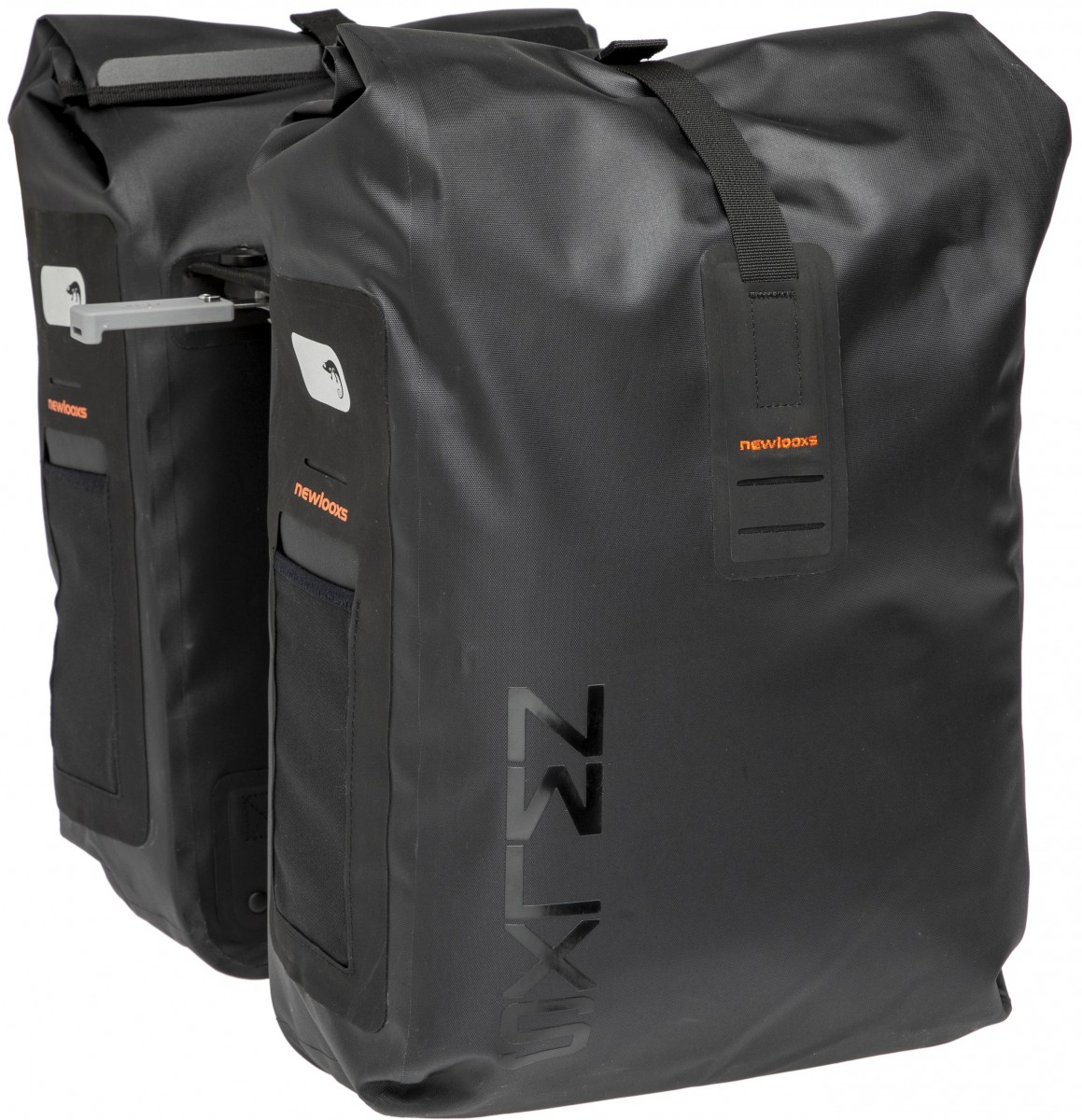 jury arm Commissie New Looxs Tas Varo dubbele fietstas MIK 40 liter 28x17x43 cm Black -  Roelofsen Tweewielers