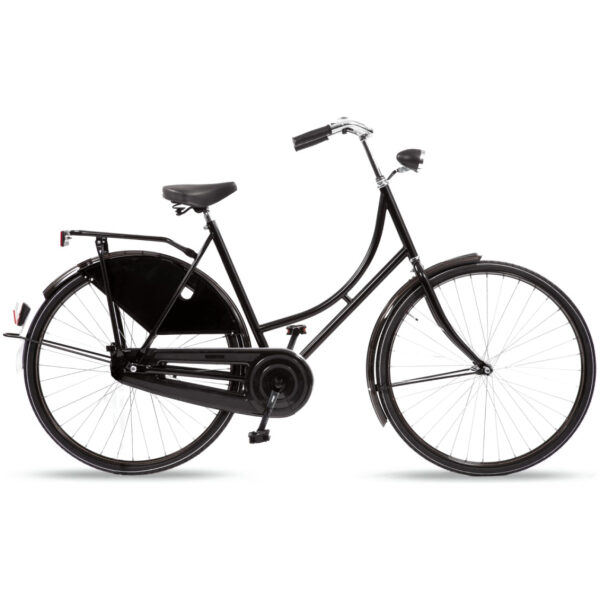 Empo nostalgie - fietsnr. 6 Zwart