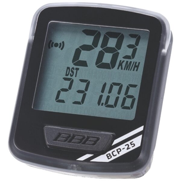 BBB BCP-25 Fietscomputer NanoBoard 7-functies Zwart/zilver
