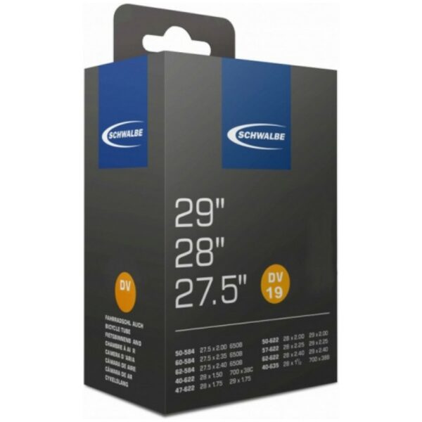 Binnenband Schwalbe 40/60 -622/635 dunlop ventiel 4 BLACK