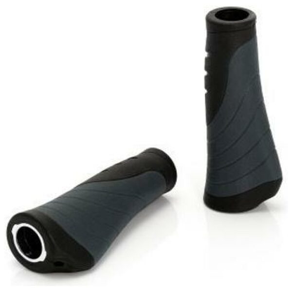 Xlc HANDVAT ERGO 135MM CF ZW/GRY STEL GRS04 Zwart/Grijs