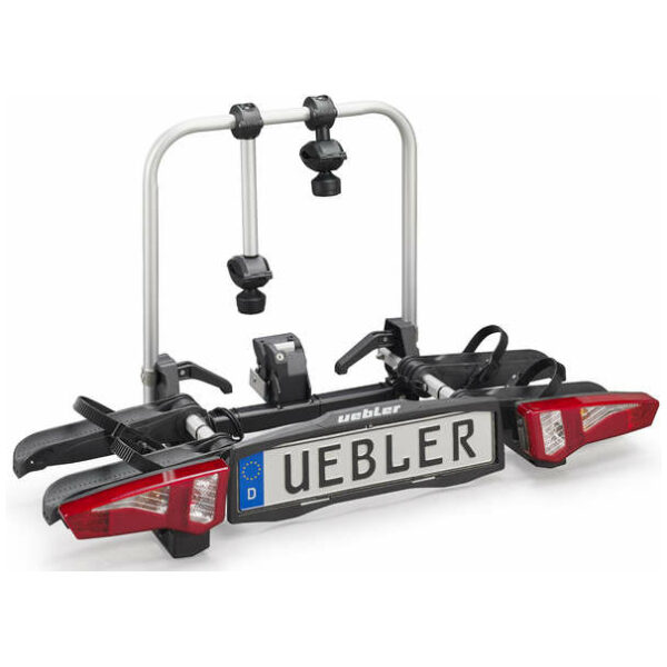 Uebler Fietsdrager voor de F 24 TH-drager 2 fietsen Zilver-zwart