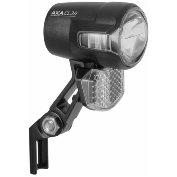 Axa KOPLAMP COMPACTLINE 20 SWITCH 6V ZW Zwart