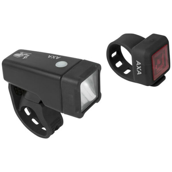 Axa Verlichtingsset Niteline T1 batterij Zwart - Afbeelding 3