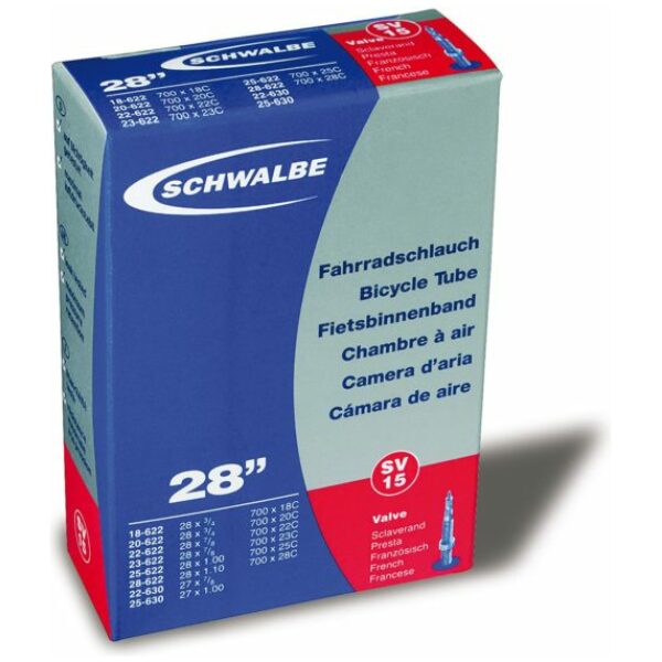 Schwalbe SV15 (28x0.90/1.10) 10427343 BLACK - Afbeelding 4