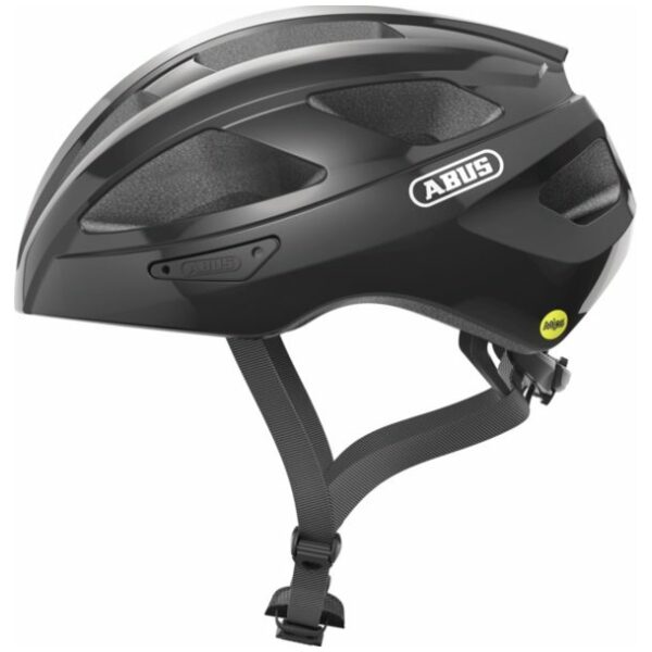Abus helm macator mips shiny Zwart