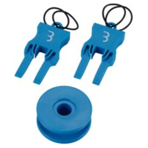 BBB BTL-123 Kettinghouder ThruGrip Zwart/zilver