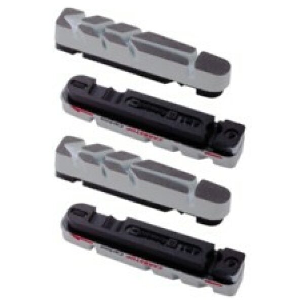 BBB BBS-29 Remblokken CarbStop Cartridge 4 In 1 Grijs
