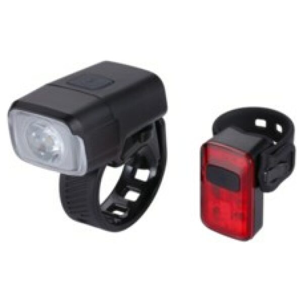 BBB Led verlichtingsset - voor 400 lumen - achter 20 lumen - Nanostrike 400 Combo BLS-165 Zwart - Afbeelding 3