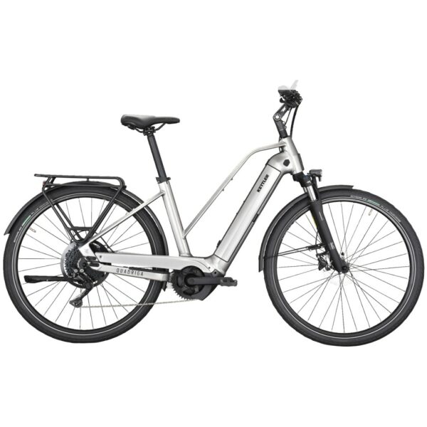Kettler QUADRIGA P10 625Wh Chrome Matt / Black Shiny
