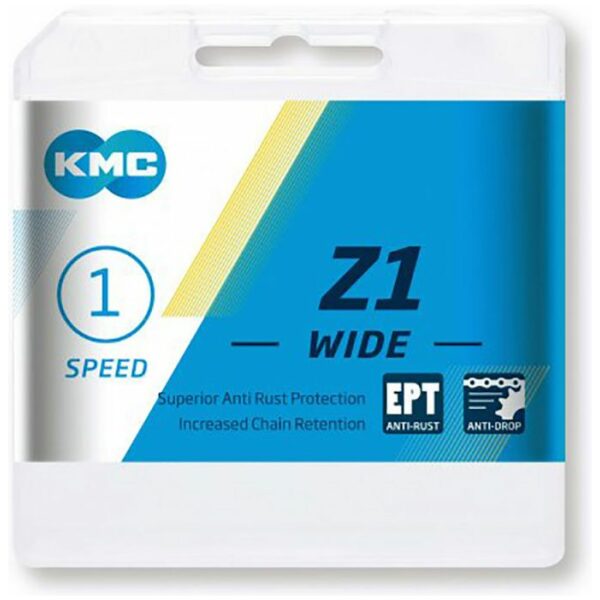 Kmc KETTING 1V 1/8 Z1 WIDE EPT ZI Zilver