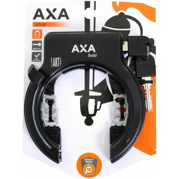 Axa Solid XL frame/spatbordbev. ART** Zwart - Afbeelding 3