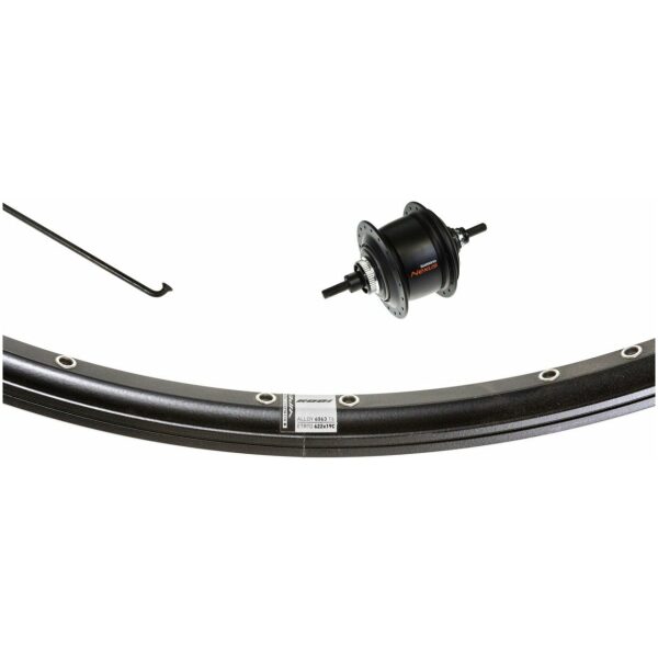 Gazelle Wiel achter 28 inch Rodi 001 Black nexus 8 Disc on