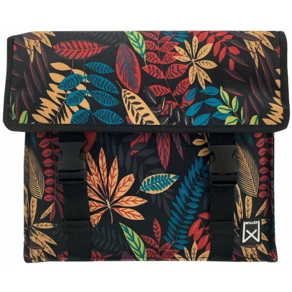 Willex Tas Dubbel City Jungle Zwart