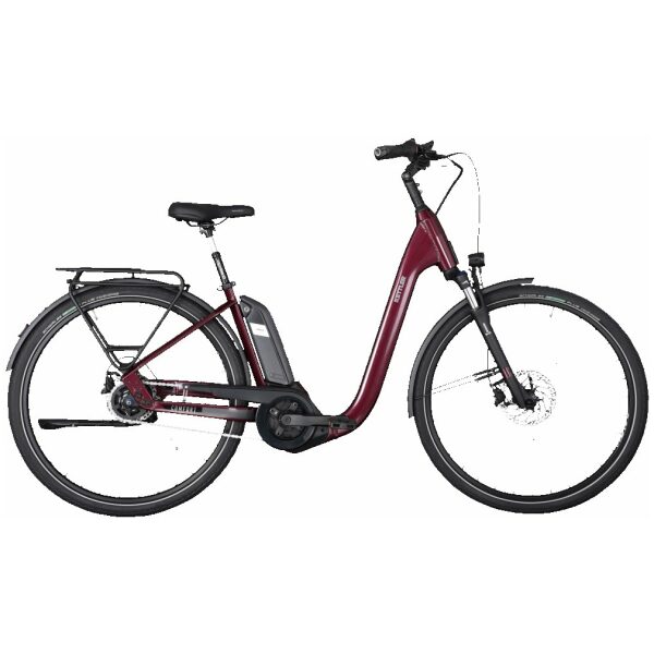 Kettler E-COMFORT 5 FL 500Wh Cherry Red Shiny