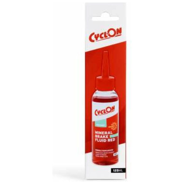 Cyclon Mineral Brake Fluid Blister 125ml Red