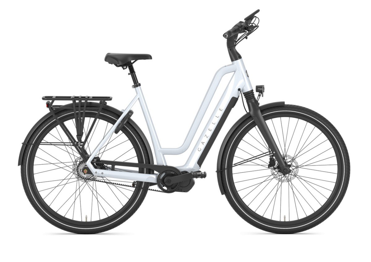 Gazelle Chamonix C5 HMS 504Wh Frozen White Glans - Afbeelding 2