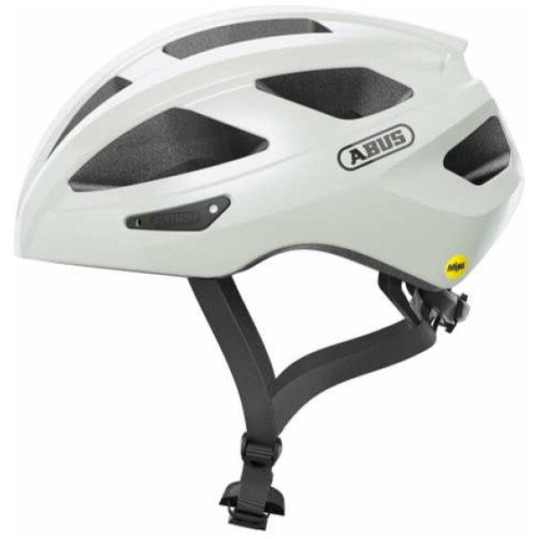 Abus helm macator mips pearl white Wit