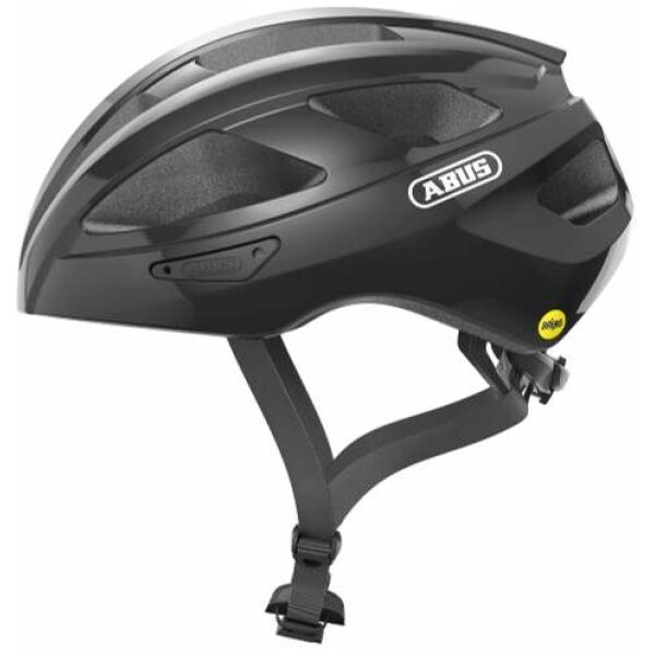 Abus helm macator mips shiny Zwart - Afbeelding 3
