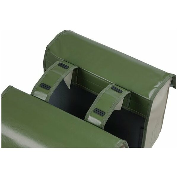 Basil Urban Load dubbele fietstas mosgroen/zand Moss Green/Sand - Afbeelding 4