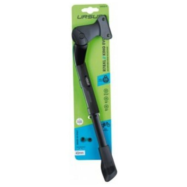 Ursus standaard king evo xl achterstandaard 40 mm Zwart