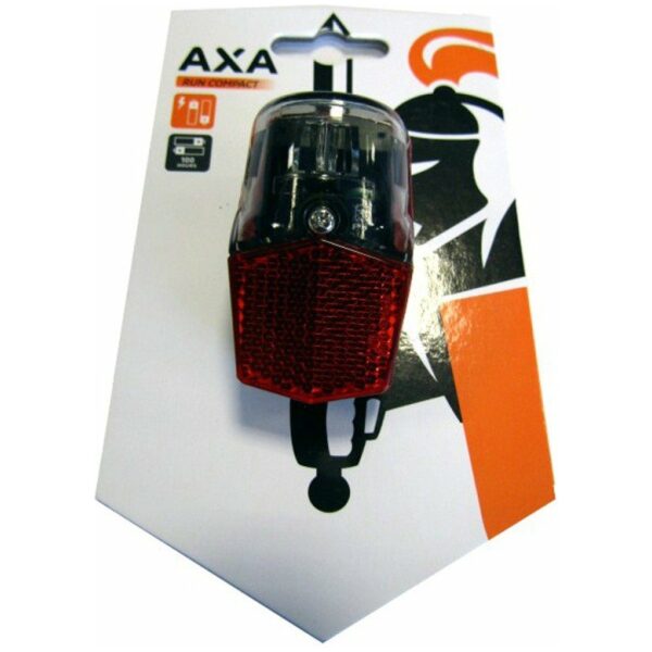 Axa ACHTERLICHT RUN COMPACT LED BATTERIJ SPATBORD Zwart - Afbeelding 4