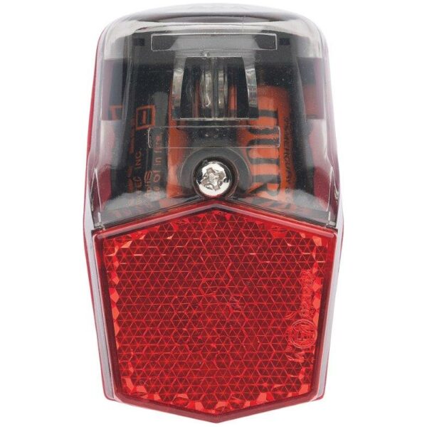 Axa ACHTERLICHT RUN COMPACT LED BATTERIJ SPATBORD Zwart - Afbeelding 3