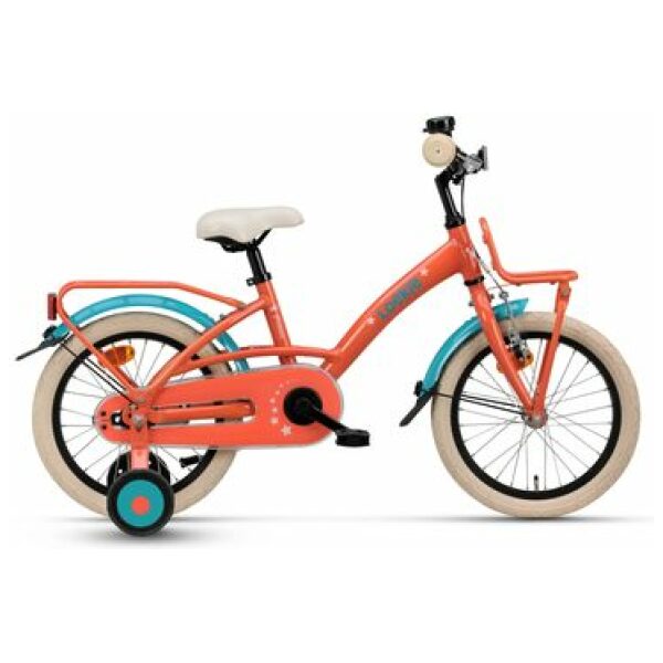Batavus Prinses Girl 16 Roze-turquoise