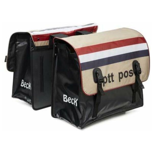 Beck Fietstas Classic PTT-Post, 46 liter Bruin