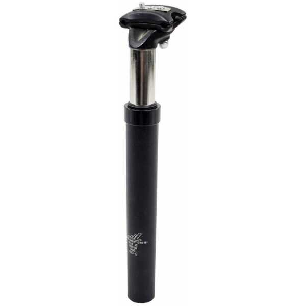 Cortina zadelp 31.6x350 susp alu black matt