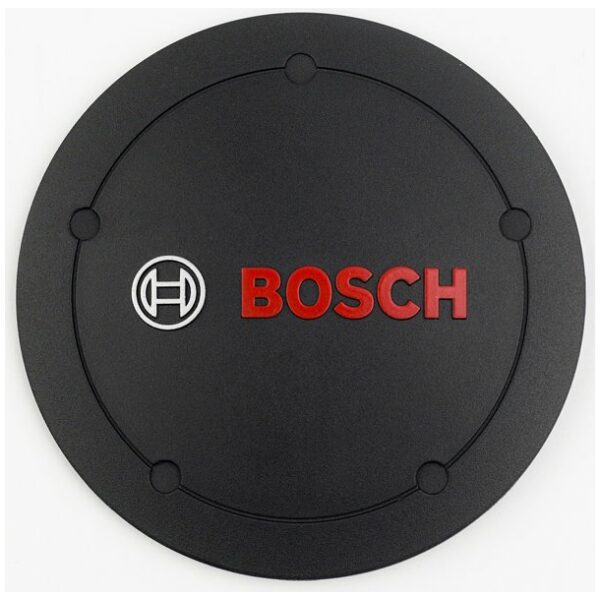 Bosch AFDEKKKAP PERF M/LOGO ACCENT ROOD Zwart/Rood