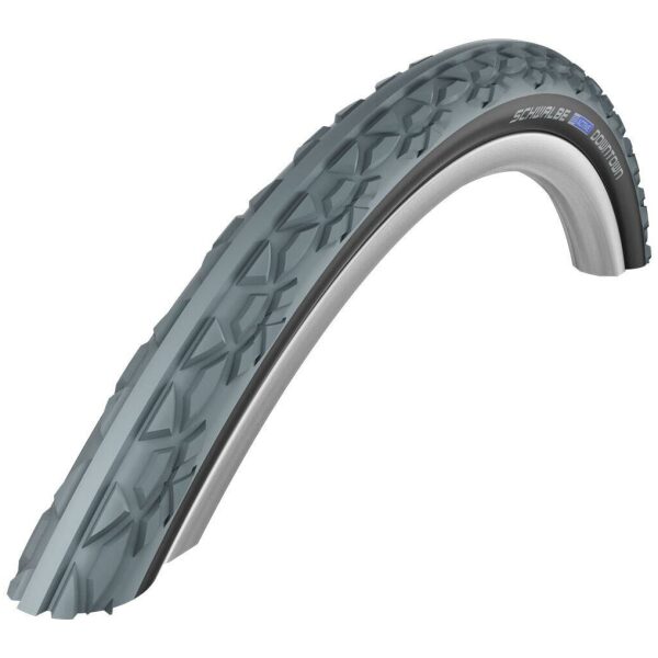 Schwalbe DOWNTOWN 24x1 Zwart/grijs37-540 Draadband Active LineHS342 Grijs