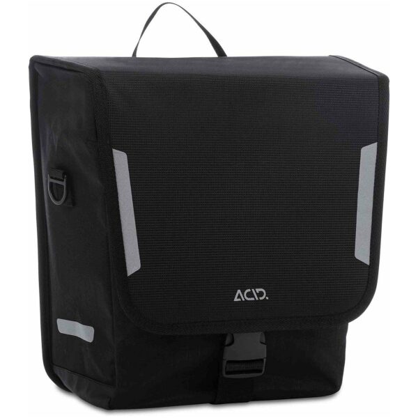 Acid PANNIER BAG CITY 15 CLASSIC SMLINK BLACK