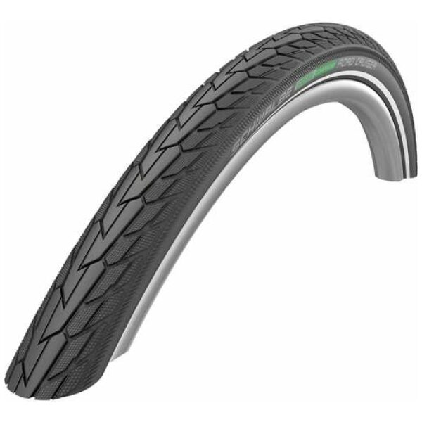 Schwalbe 28x1 5/8x1 3/8 Road Cruiser Green Compound R BLACK