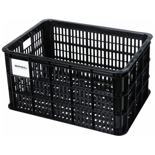 Basil KRAT BAS PVC ZW 40L Zwart