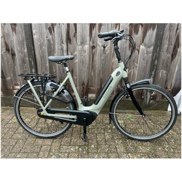 Gazelle Grenoble C8 HMB Connect 400Wh Accu Warm Grey Glans