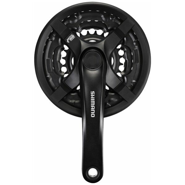 Shimano Crankstel Tourney TY501 6/7/8S ZWART