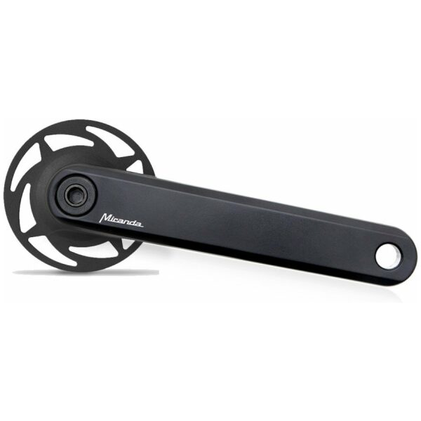Miranda Crankset Kurbelpaar Classic ISIS 170mm Zwart