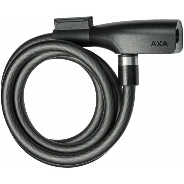 Axa SLOT KABEL RESOLUTE 150X10 M/HOUDER ZW Zwart