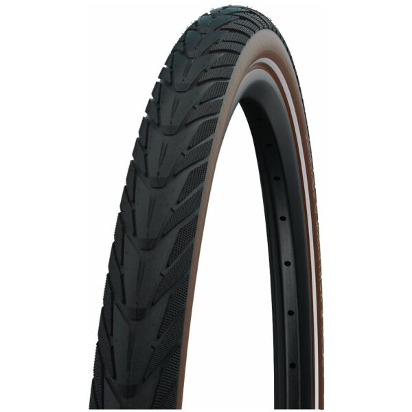 Schwalbe 28x1.75 Energizer Plus zwart/bruin RS 11159042 Sch BLACK-BROWN