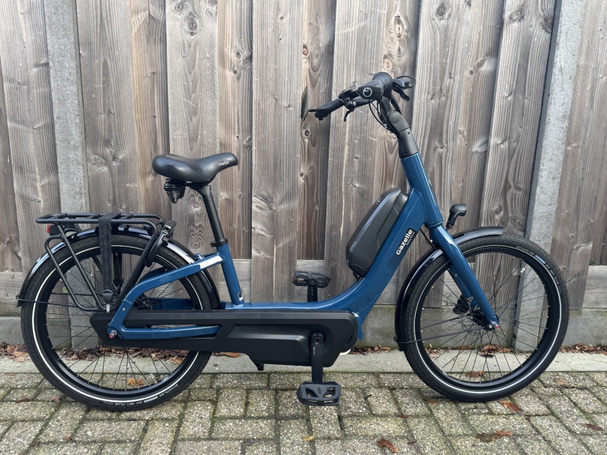 Gazelle Easyflow HMS 418Wh Accu Mallard Blue Glans