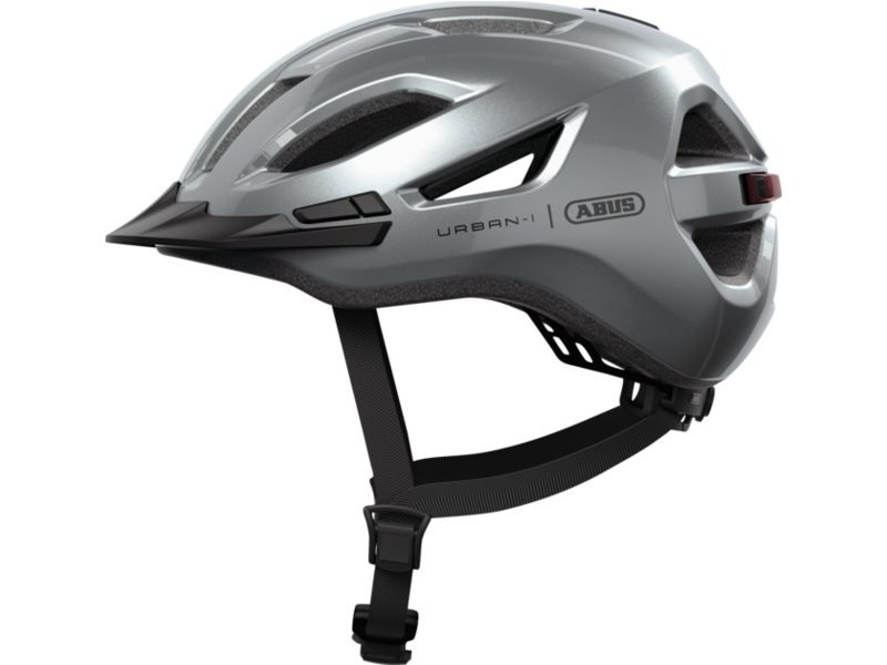 Abus helm urban-i 4.0 graphite silver Zilver