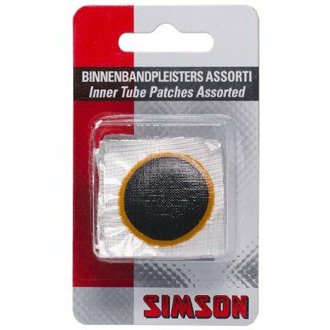 Simson REP PLAKKERS ASSORTI 020525 Zwart-rood